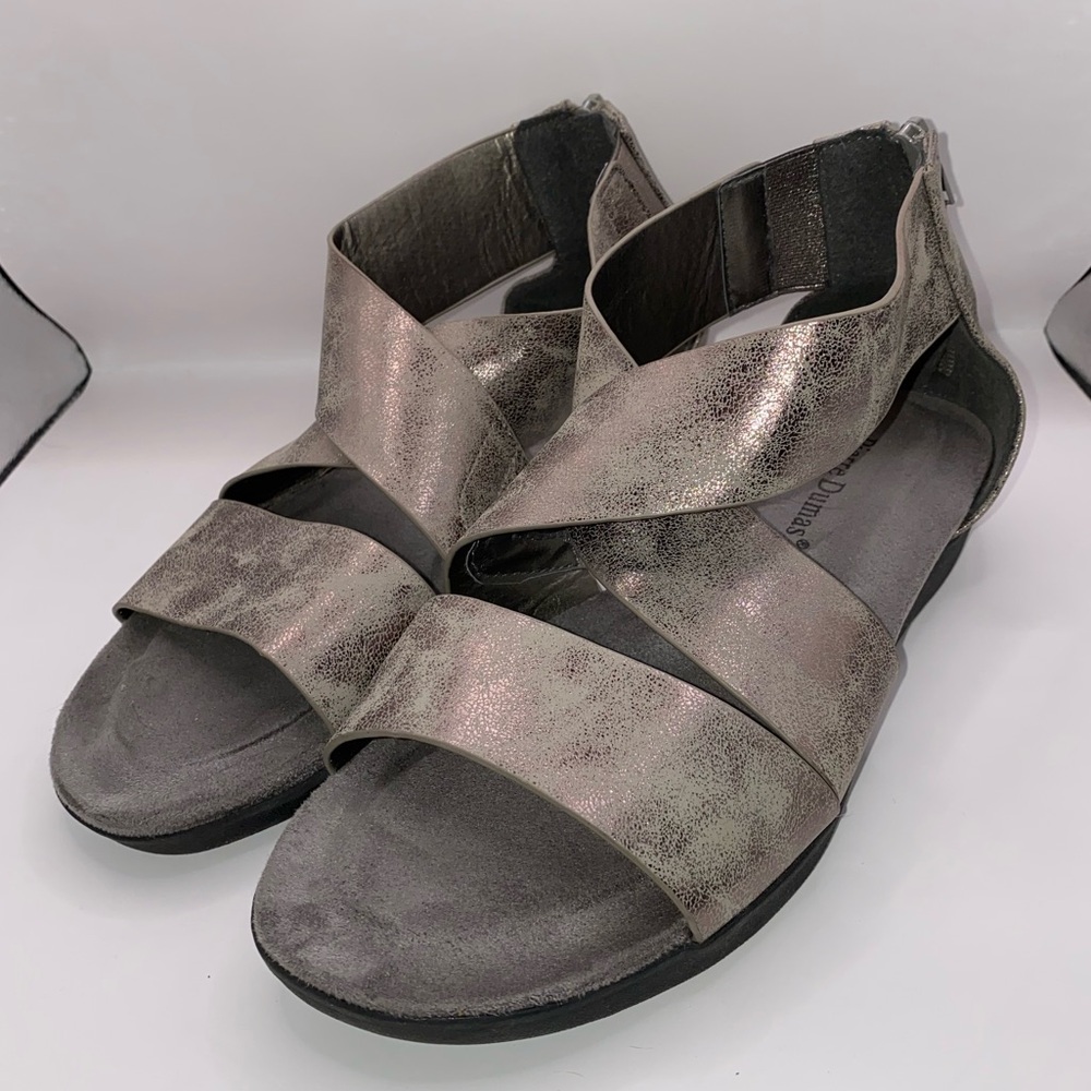 Pierre Dumas Metallic Sandals‎